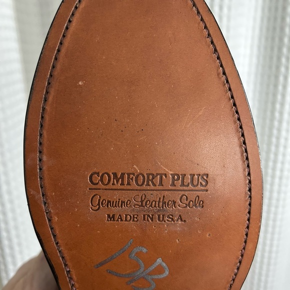 Like new black wing tip dress shoes. - Picture 14 of 16